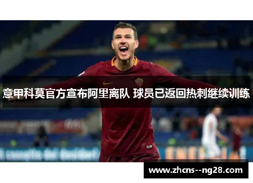 意甲科莫官方宣布阿里离队 球员已返回热刺继续训练
